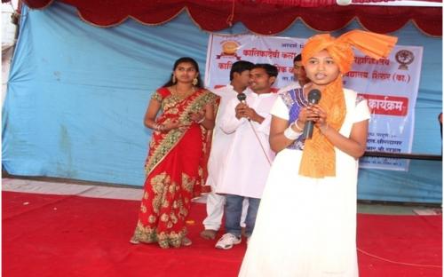 Dipali Kamble and Group Singing a Song