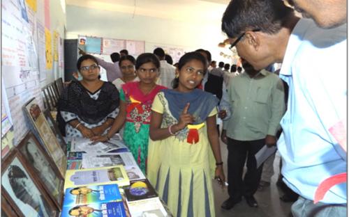 Languid and book Exhibition by English Department