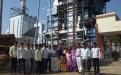 students of the physics department visit to the biomass project at pandharipul M.F.D.C.